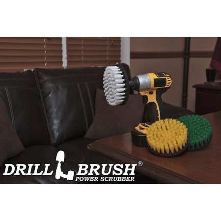 Drillbrush House Cleaning - Kitchen Tools - Shower Cleaner - Bathroom Accessories 5in-S-GWY-QC-DB